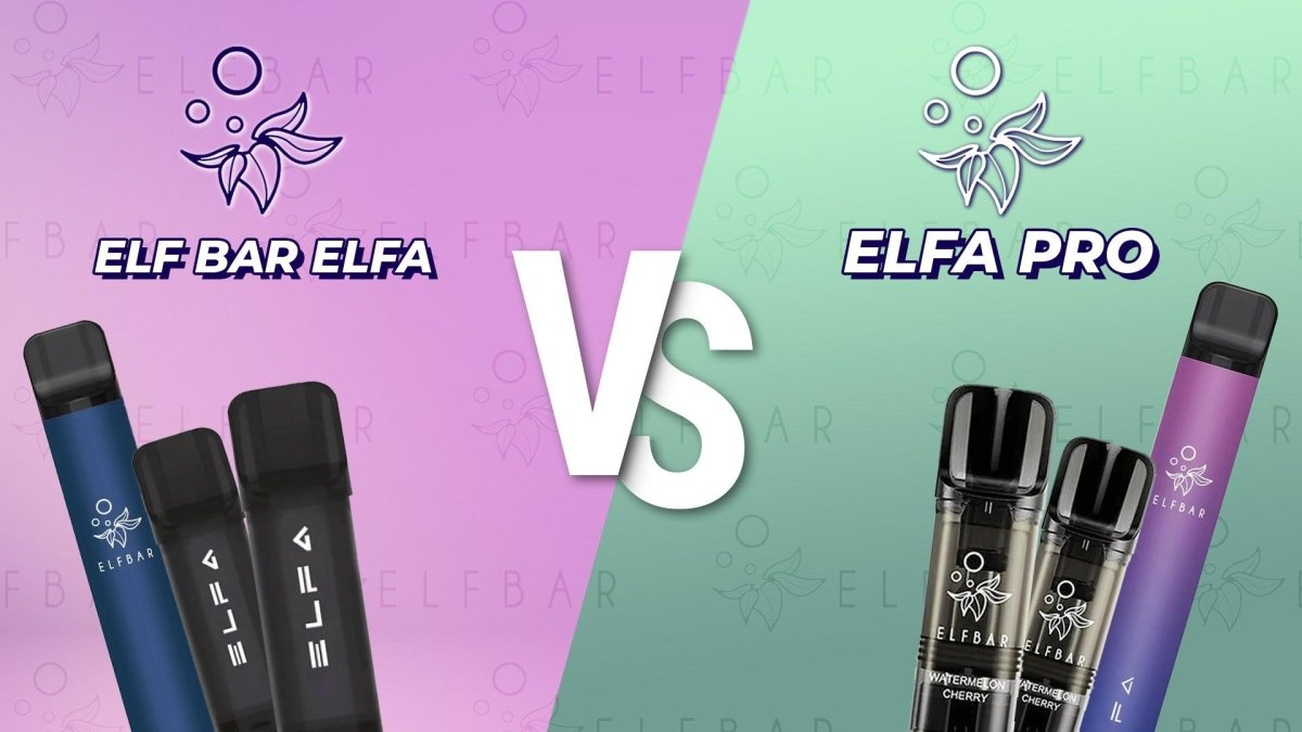 Elf Bar Elfa Vs Elf Bar Elfa PRO - myCigara