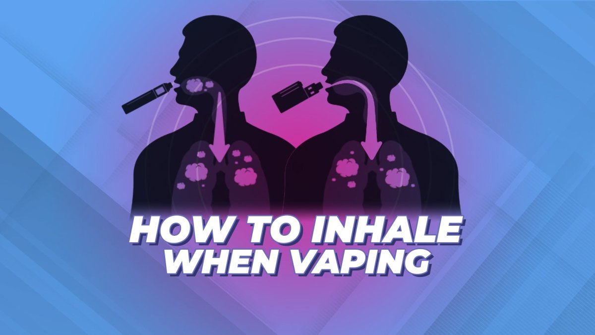 How To Inhale Vapour When Vaping - myCigara