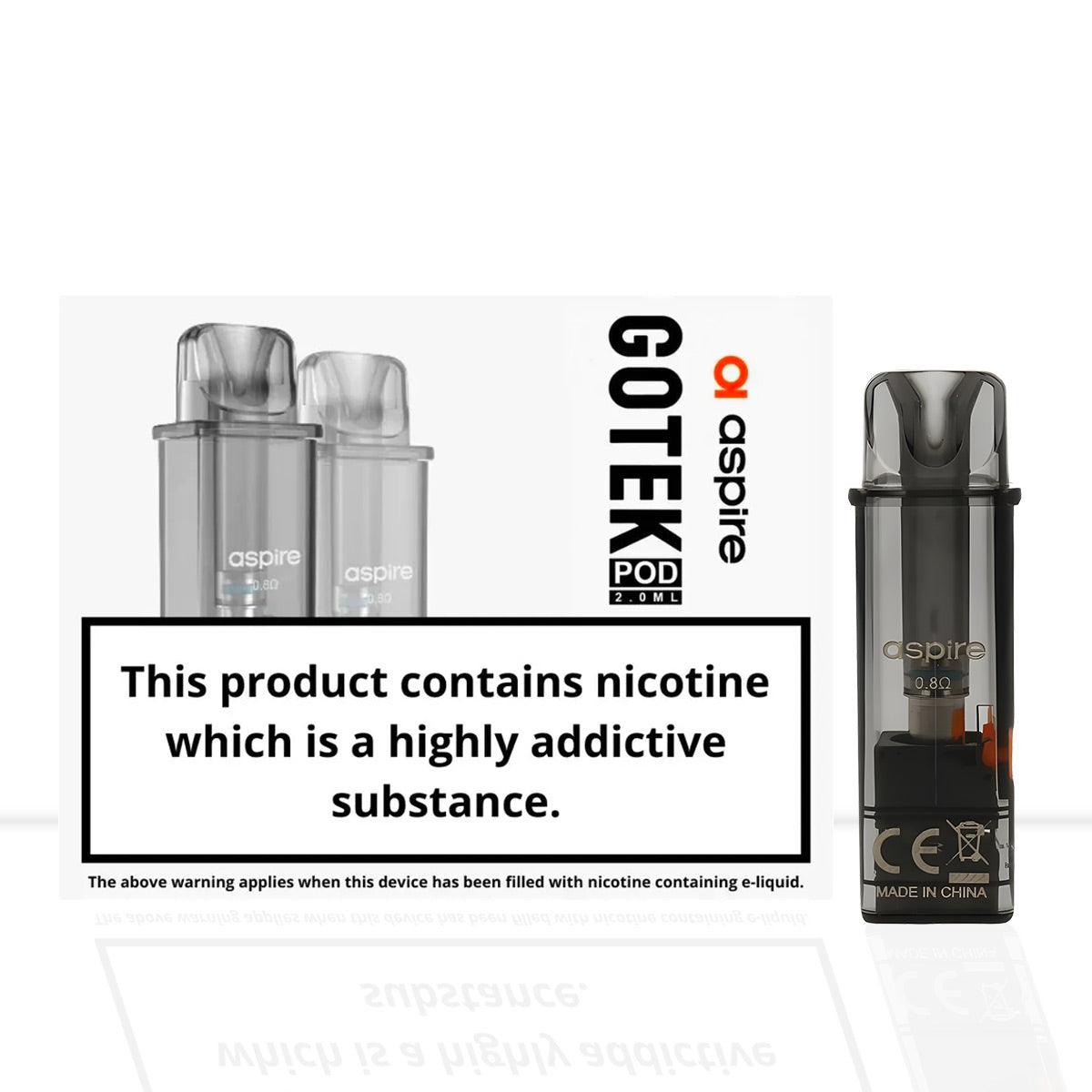 Aspire Gotek Replacement Pods - Aspire Gotek Replacement Pods - Pod & Refills