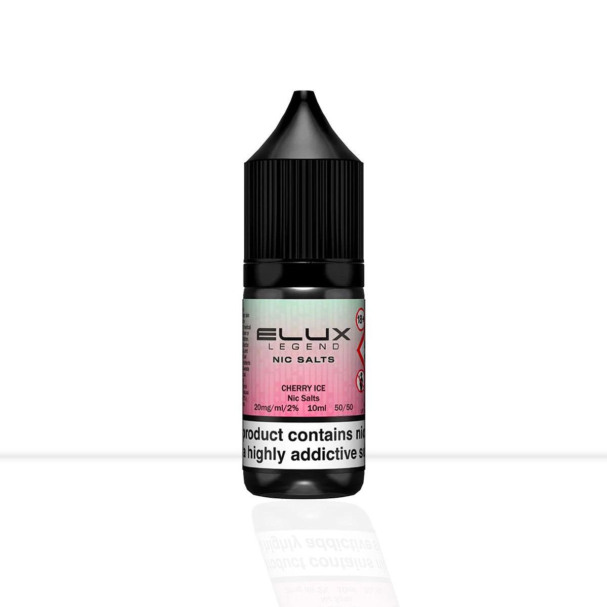 Cherry Ice Nic Salt E-Liquid Elux Legend - Cherry Ice Nic Salt E-Liquid Elux Legend - E Liquid