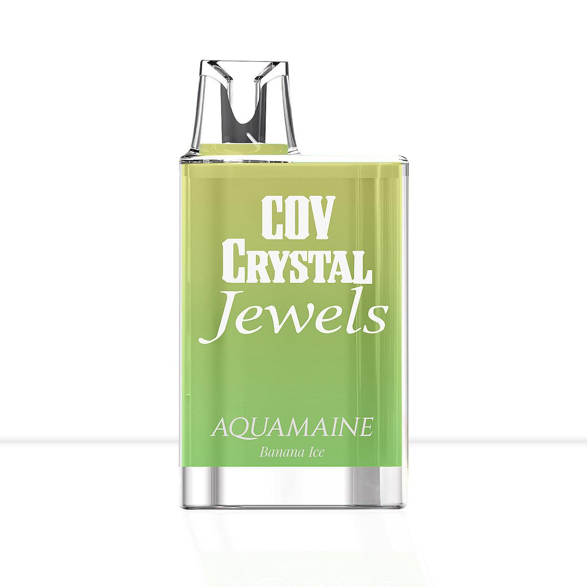 COV Crystal Jewels Banana Ice Aquamaine Disposable - COV Crystal Jewels Banana Ice Aquamaine Disposable - Vape Kits