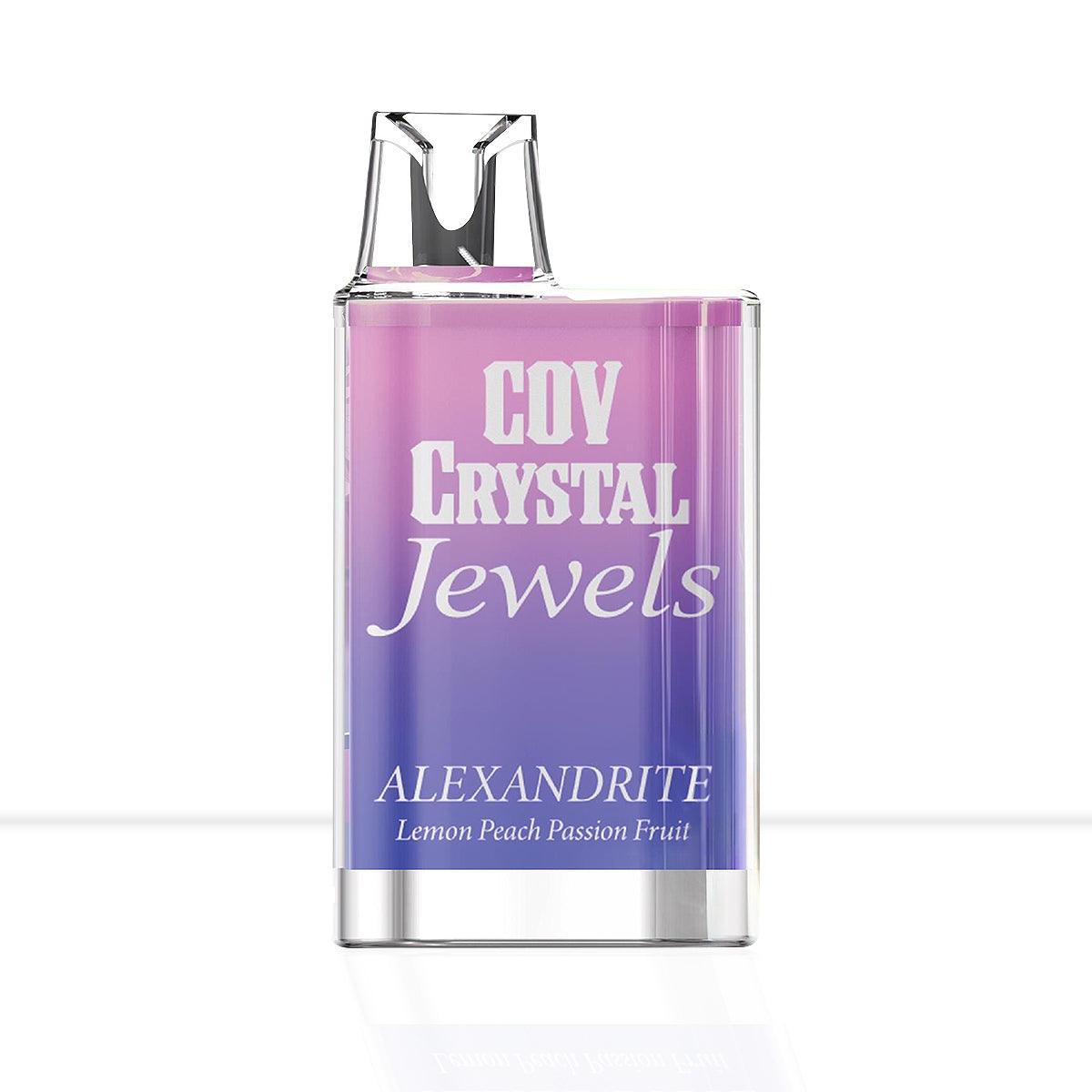 COV Crystal Jewels Lemon Peach Passion Fruit Alexandrite Disposable - COV Crystal Jewels Lemon Peach Passion Fruit Alexandrite Disposable - Vape Kits