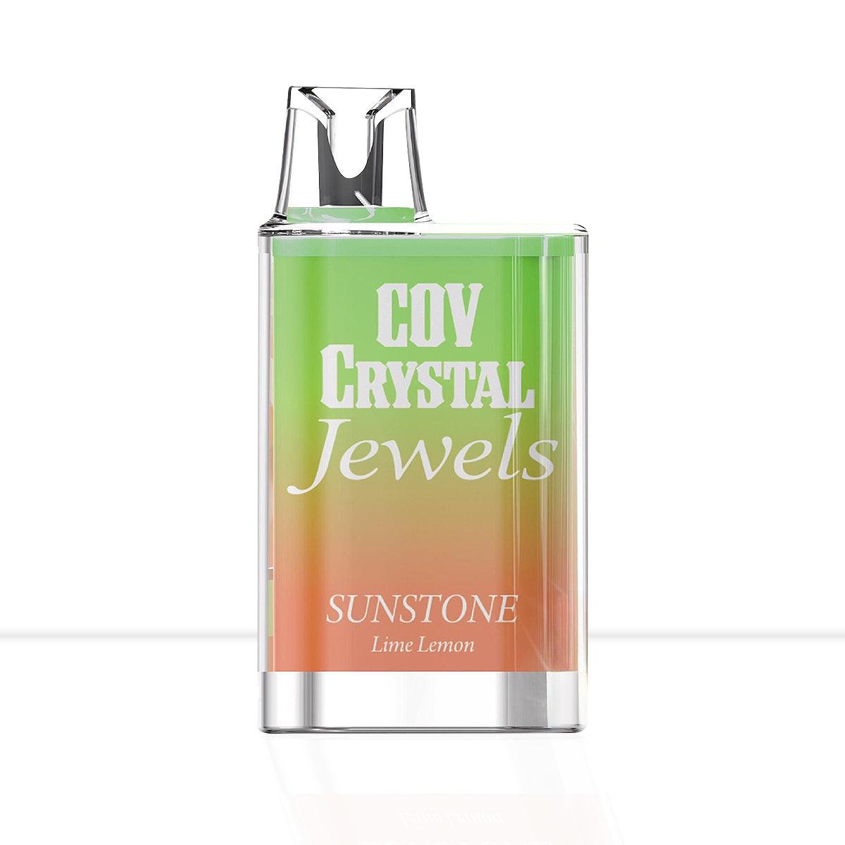 COV Crystal Jewels Lime Lemon Sunstone Disposable - COV Crystal Jewels Lime Lemon Sunstone Disposable - Vape Kits