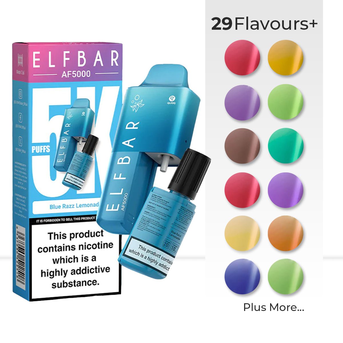 Elf Bar AF5000 Disposable Vape Kit - Elf Bar AF5000 Disposable Vape Kit