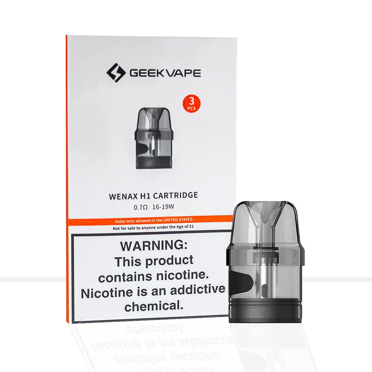 Geek Vape Wenax H1 Replacement Pods - Geek Vape Wenax H1 Replacement Pods - Pod & Refills