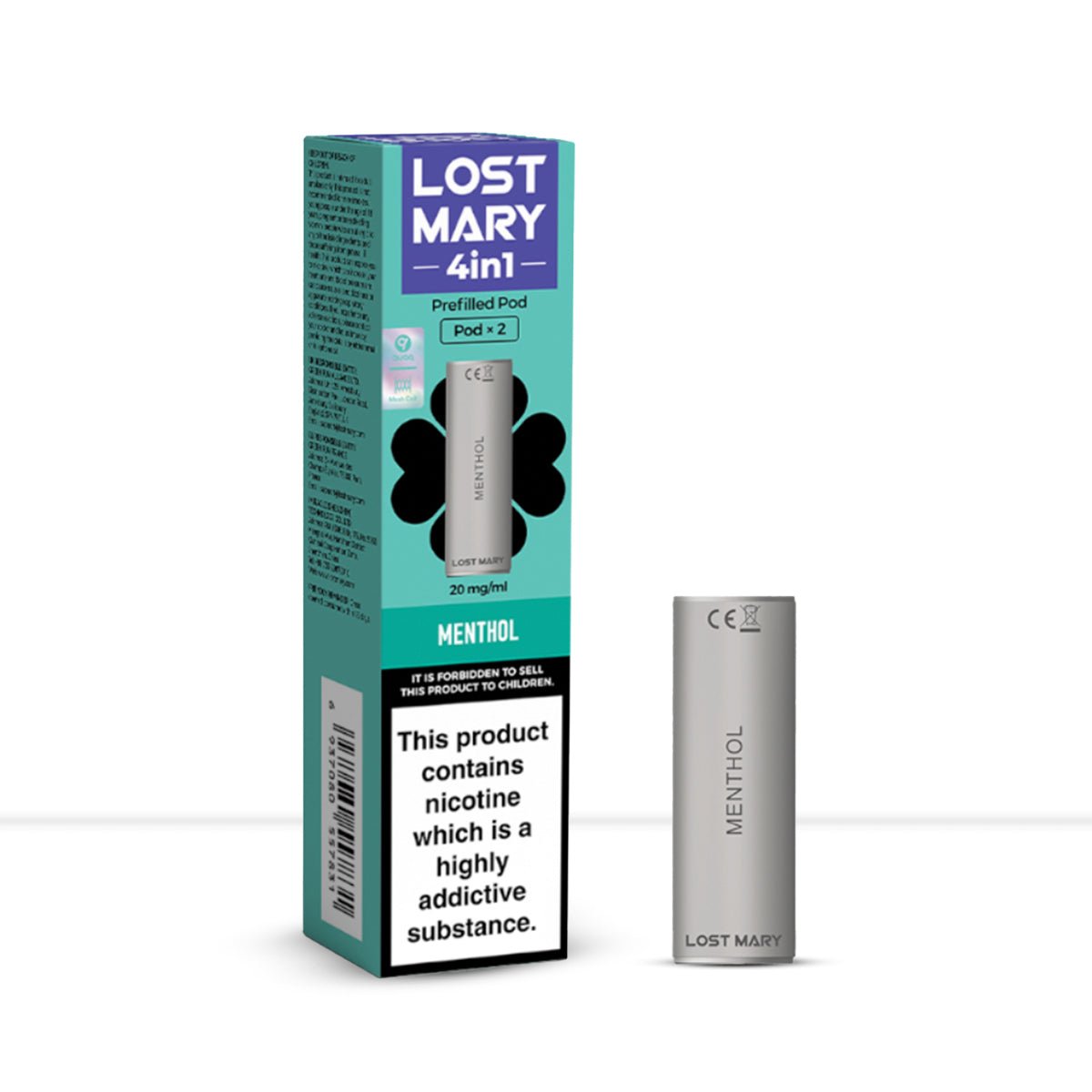 Lost Mary 4in1 Menthol Pods - Lost Mary 4in1 Menthol Pods