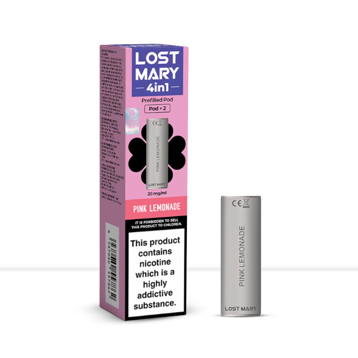 Lost Mary 4in1 Pink Lemonade Pods - Lost Mary 4in1 Pink Lemonade Pods