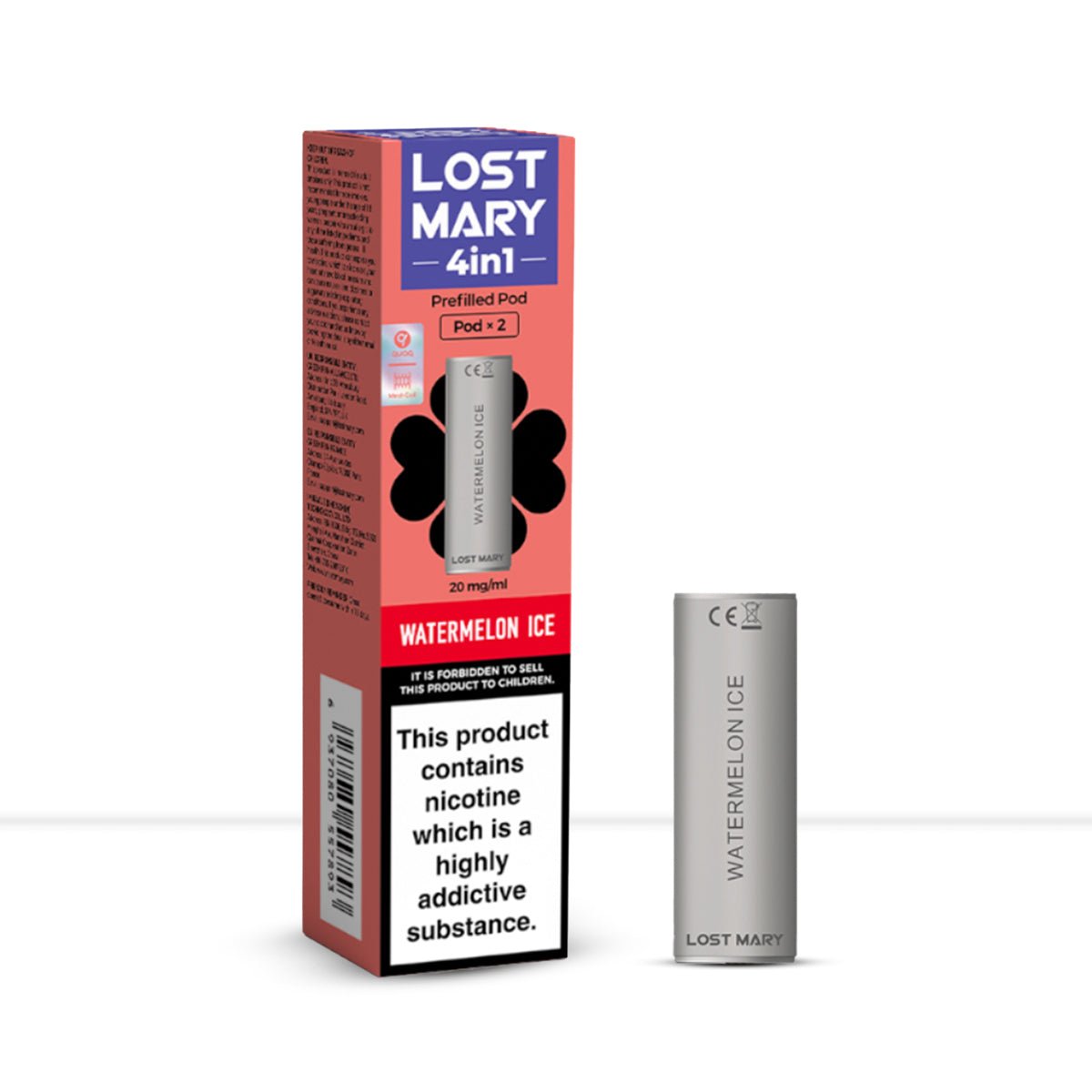 Lost Mary 4in1 Watermelon Ice Pods - Lost Mary 4in1 Watermelon Ice Pods