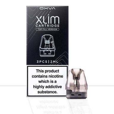 Oxva Xlim Top Fill Cartridge 3 Pack - Oxva Xlim Top Fill Cartridge 3 Pack - Pod & Refills