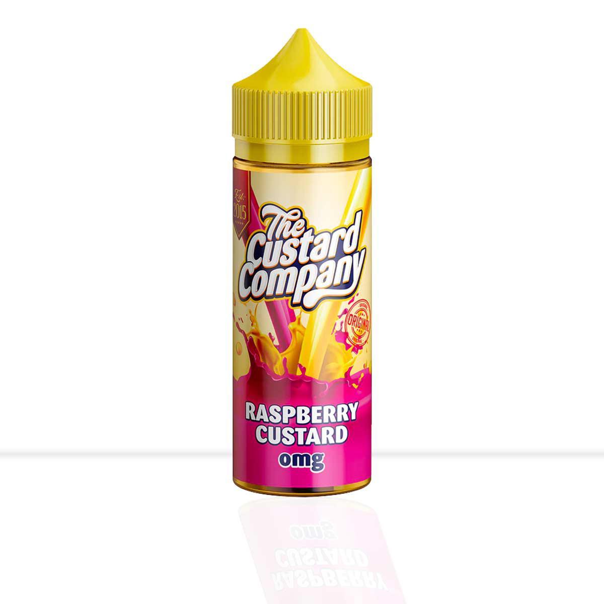 Raspberry Custard Shortfill E-Liquid The Custard Company - Raspberry Custard Shortfill E-Liquid The Custard Company - E Liquid