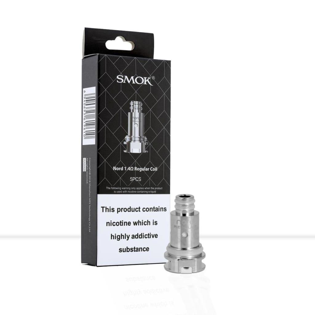 Smok Nord Coil 1.4 Ohm 5 Pack - Smok Nord Coil 1.4 Ohm 5 Pack - Coils