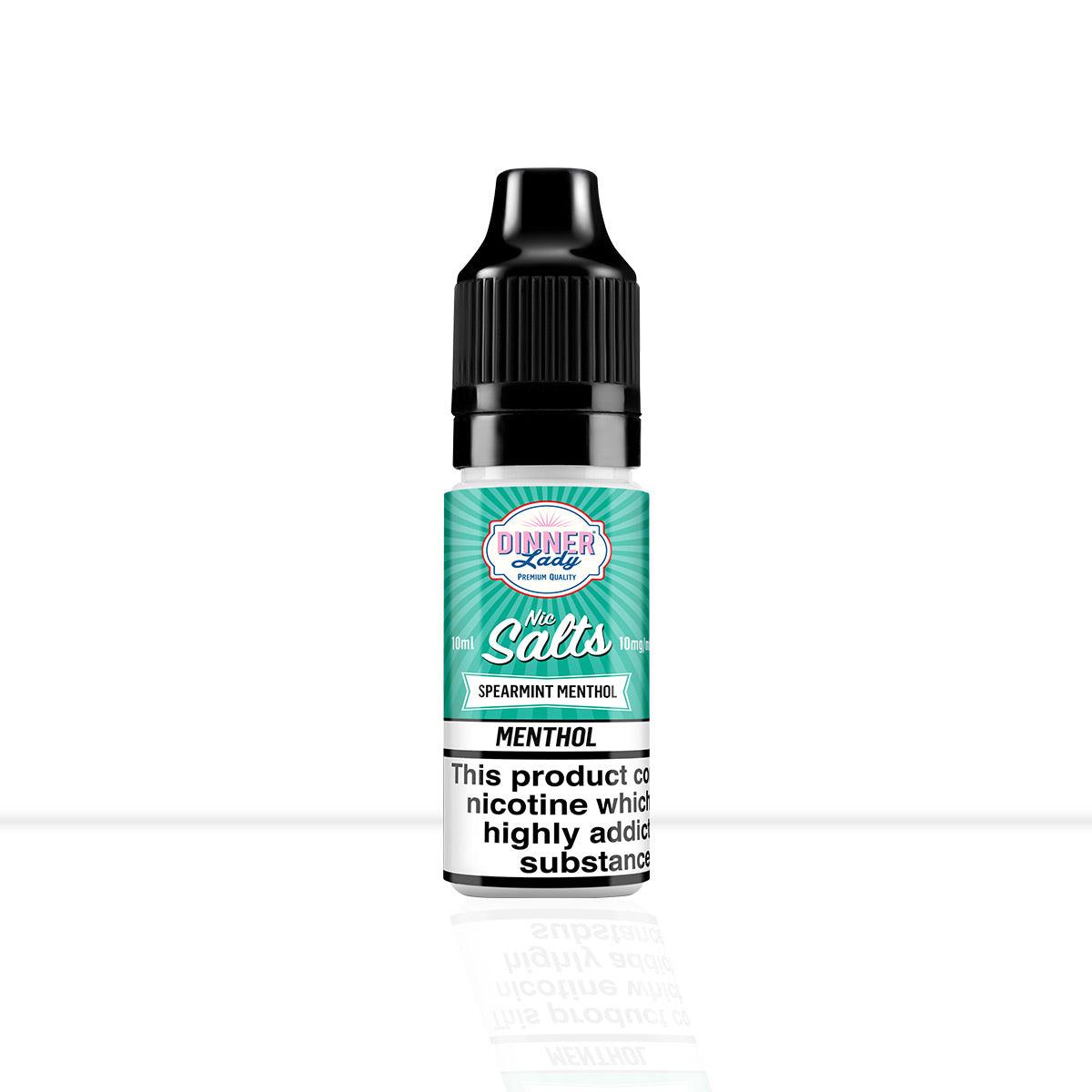 Spearmint Menthol Nic Salt E-Liquid Dinner Lady - Spearmint Menthol Nic Salt E-Liquid Dinner Lady - E Liquid