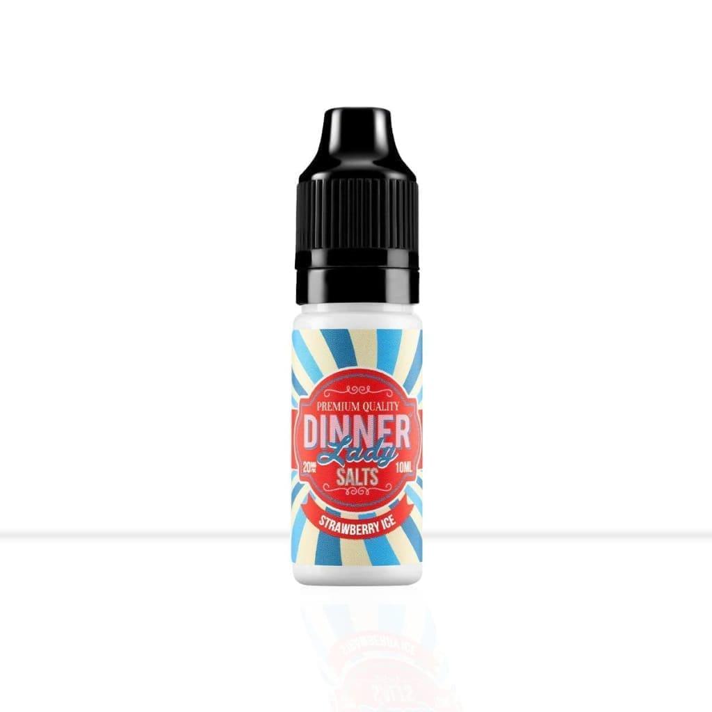 Strawberry Ice Nic Salt E-Liquid Dinner Lady - Strawberry Ice Nic Salt E-Liquid Dinner Lady - E Liquid