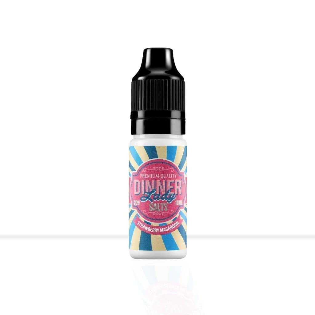 Strawberry Macaroon Nic Salt E-Liquid Dinner Lady - Strawberry Macaroon Nic Salt E-Liquid Dinner Lady - E Liquid