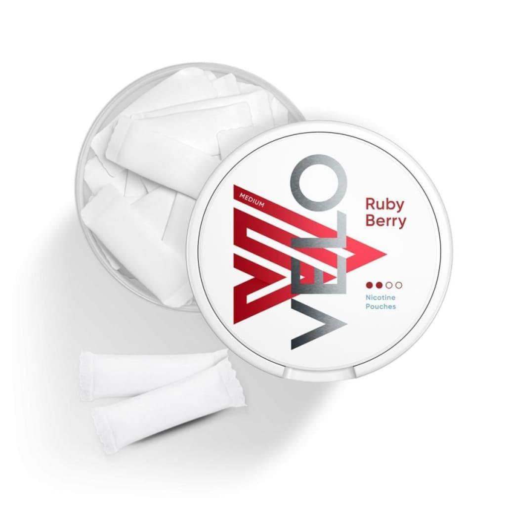 Velo Ruby Berry Nicotine Pouch - Velo Nicotine Pouch Ruby Berry 6mg - Accessories