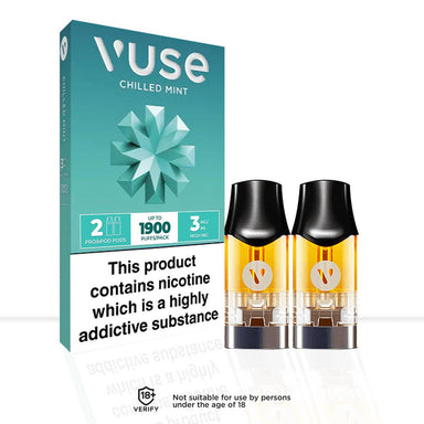 Vuse Epod Pro Chilled Mint Vape Pods - Vuse Epod Pro Chilled Mint Vape Pods - Pod & Refills