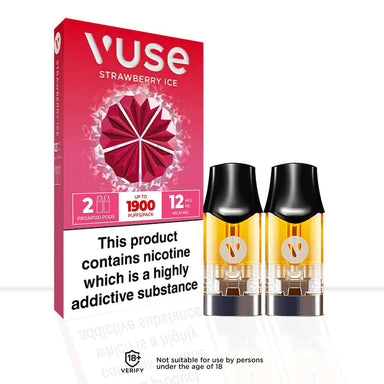 Vuse Epod Pro Strawberry Ice Vape Pods - Vuse Epod Pro Strawberry Ice Vape Pods - Pod & Refills